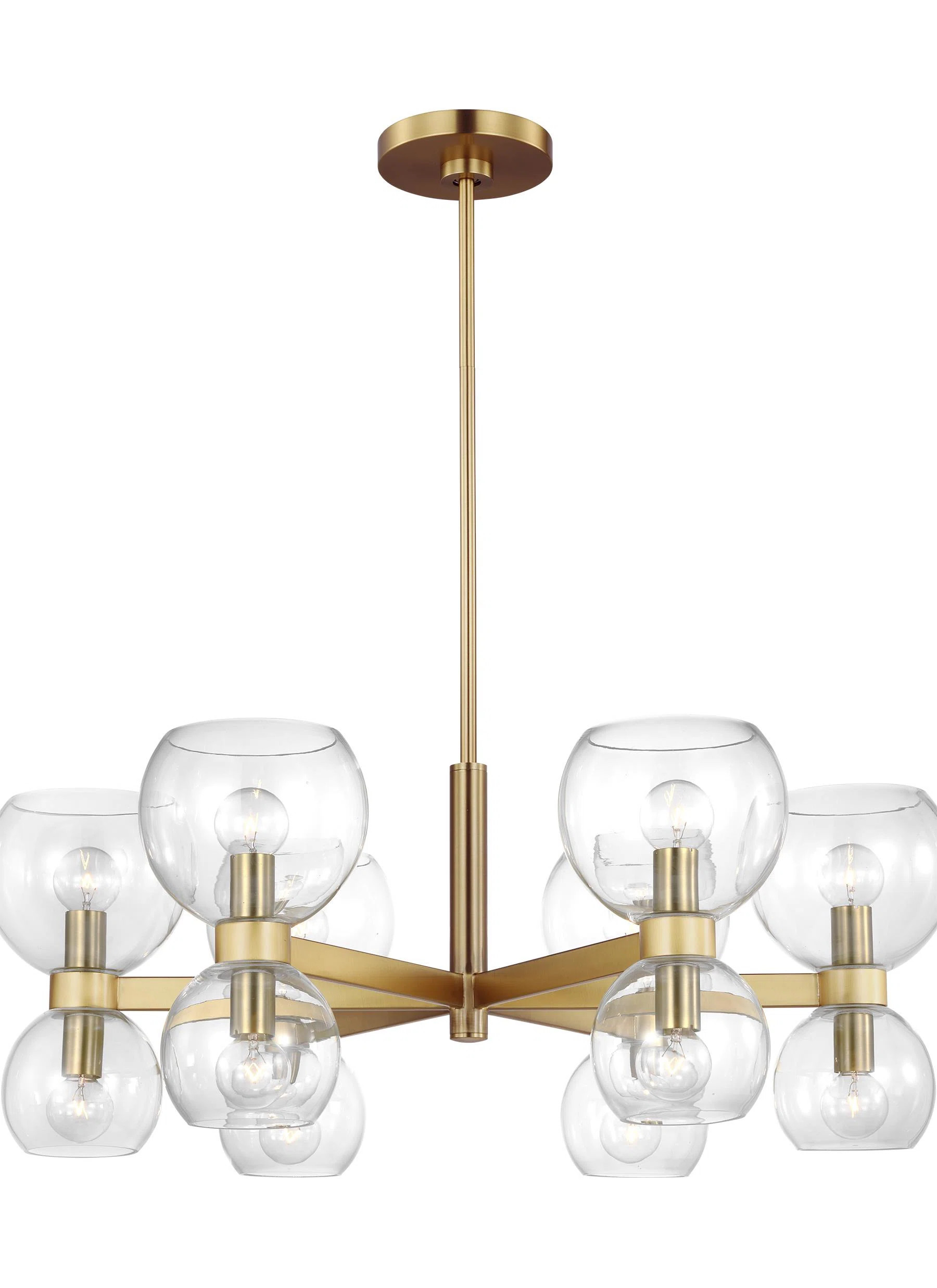 Londyn 12 - Light Dimmable Wagon Wheel Chandelier | Wayfair North America