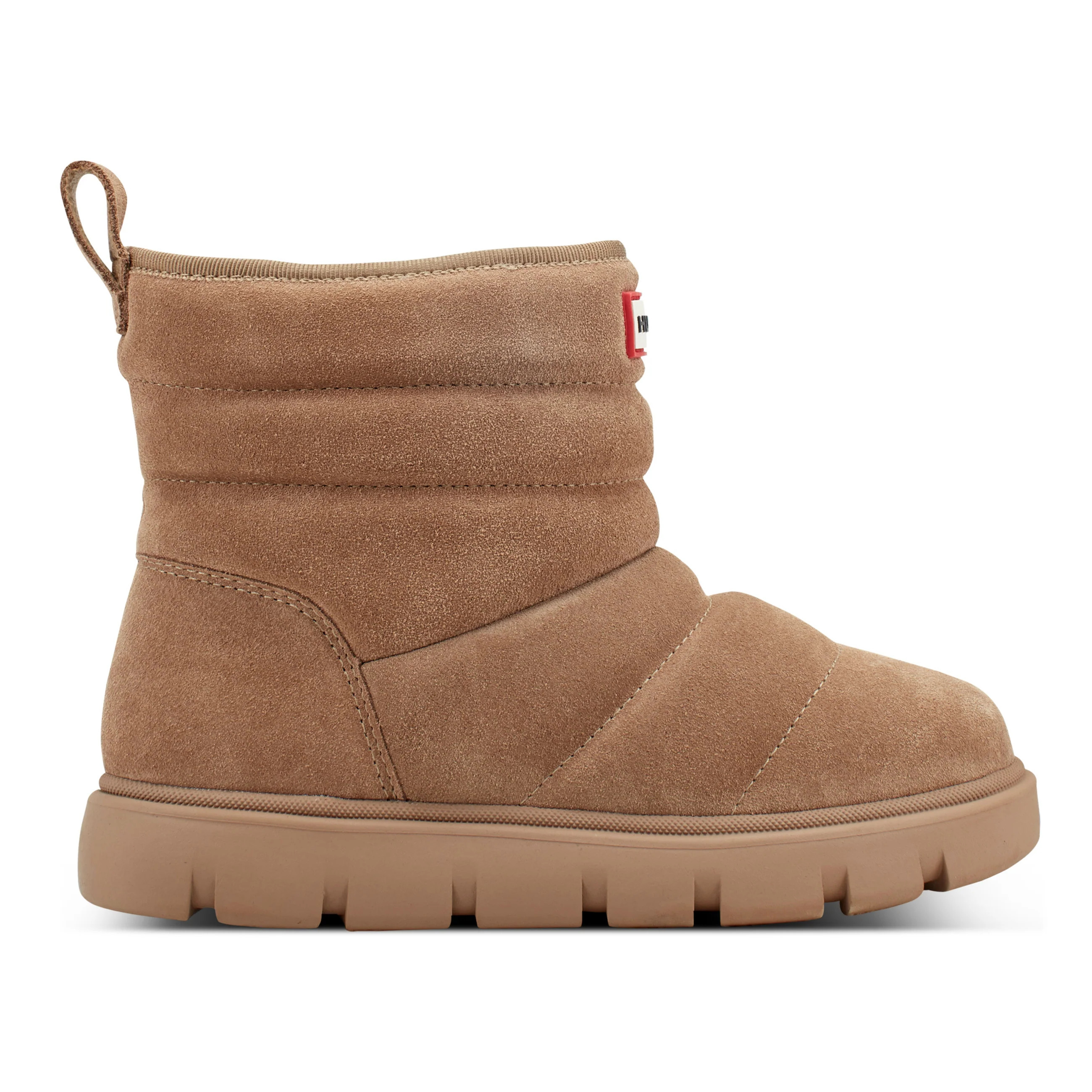 Big Kids Cuddle Lug Sole Insulated Waterproof Snow Booties | Hunter Boots