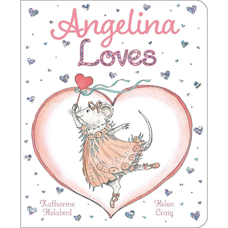 Angelina Ballerina Angelina Loves, (Board Book) | Walmart (US)