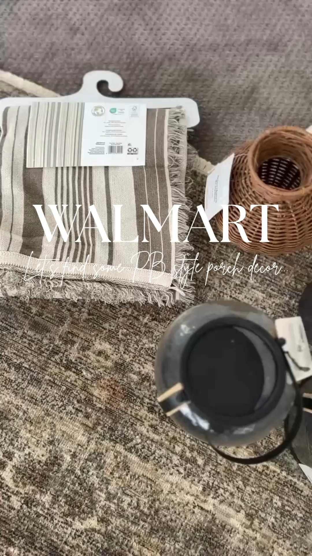 I decided to go to Walmart the other day… I was pleasantly surprised at what I found! Beautiful pottery, barn style, and anthropology vibes! I am so impressed. I got a cart for under $100.!! 

#LTKHome #LTKSeasonal #LTKStyleTip