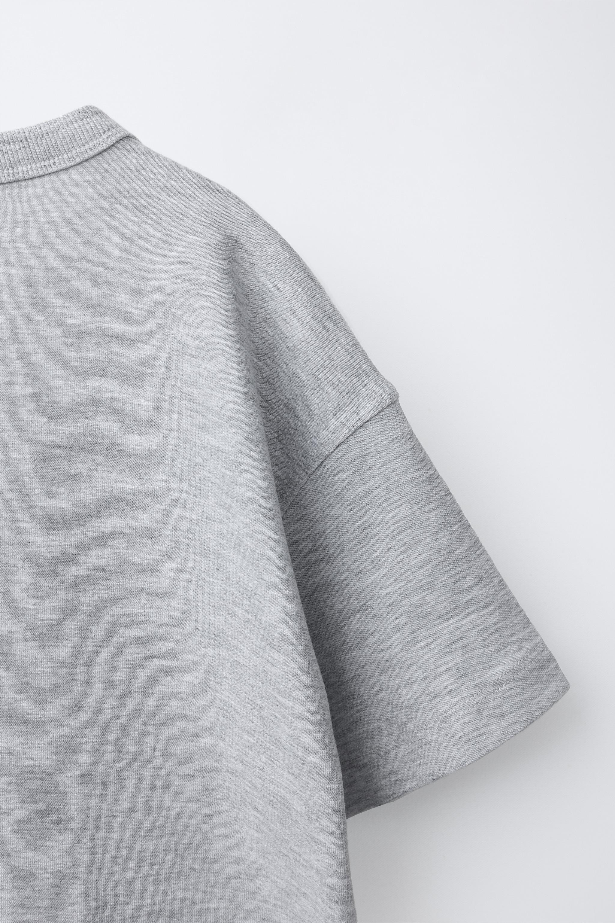 BASIC INTERLOCK T-SHIRT | Zara UK