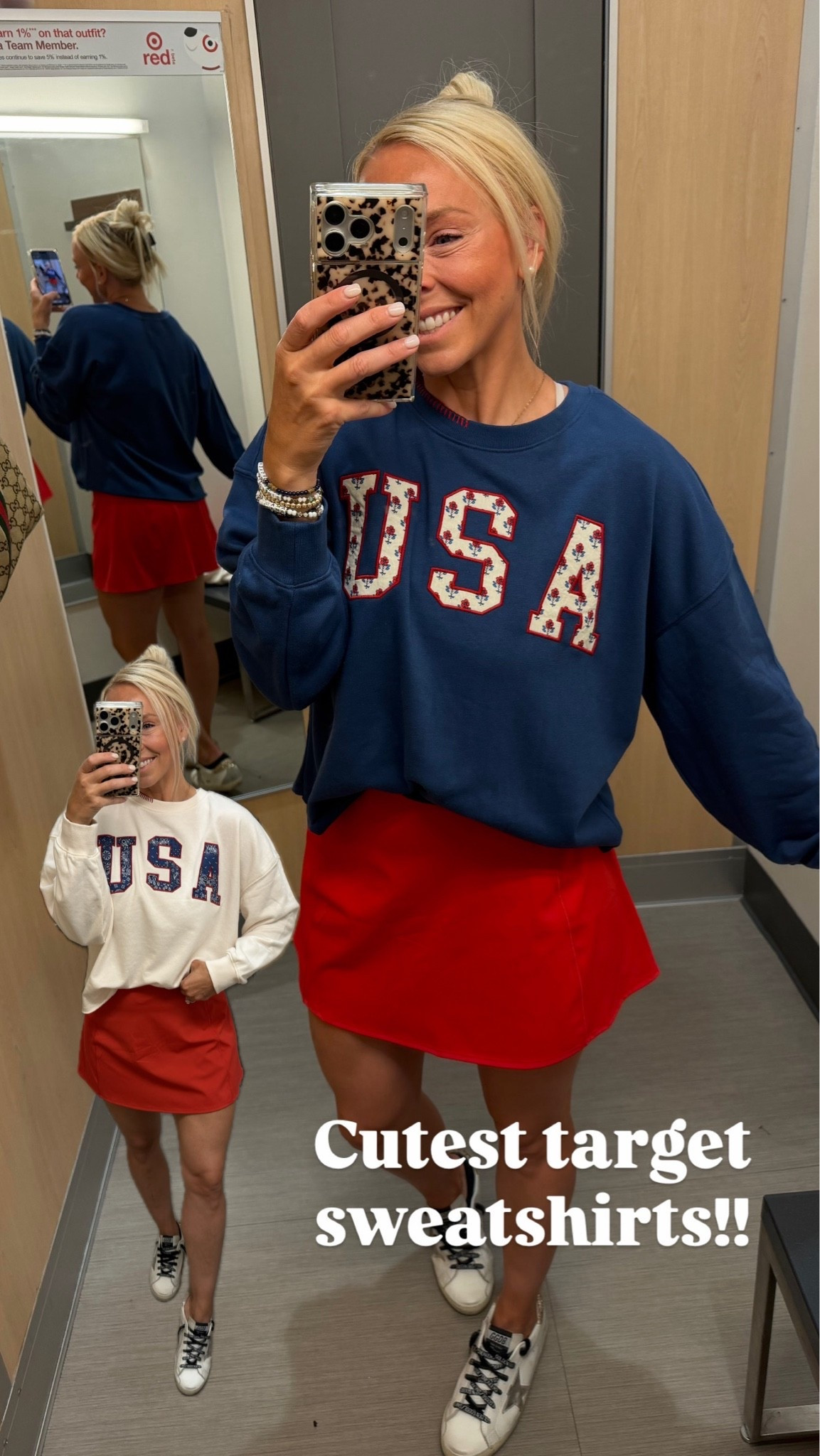 Love these USA sweatshirts from Target!! They’re French terry and so comfy! Size down, I got a small

#LTKdayinmylife #LTKmomlife #LTKootd