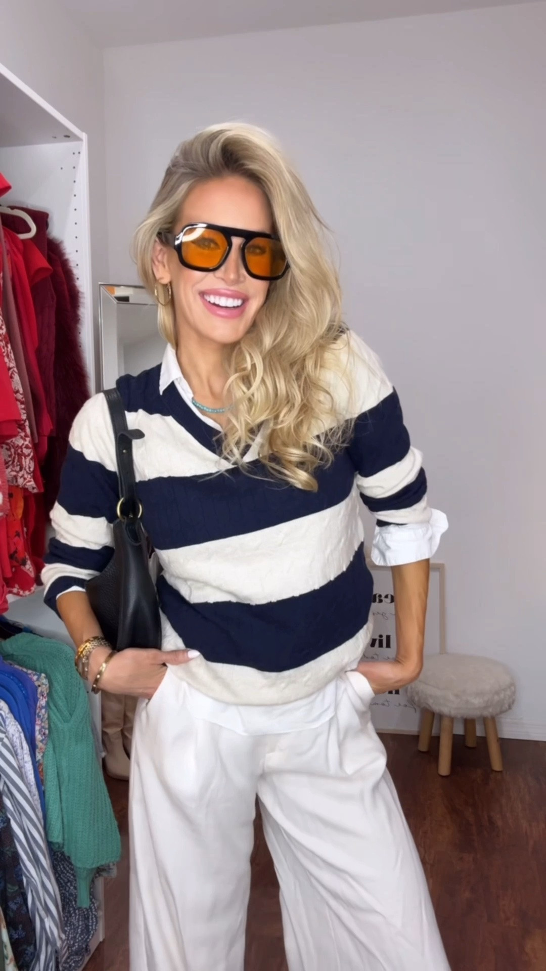 #stripedsweater