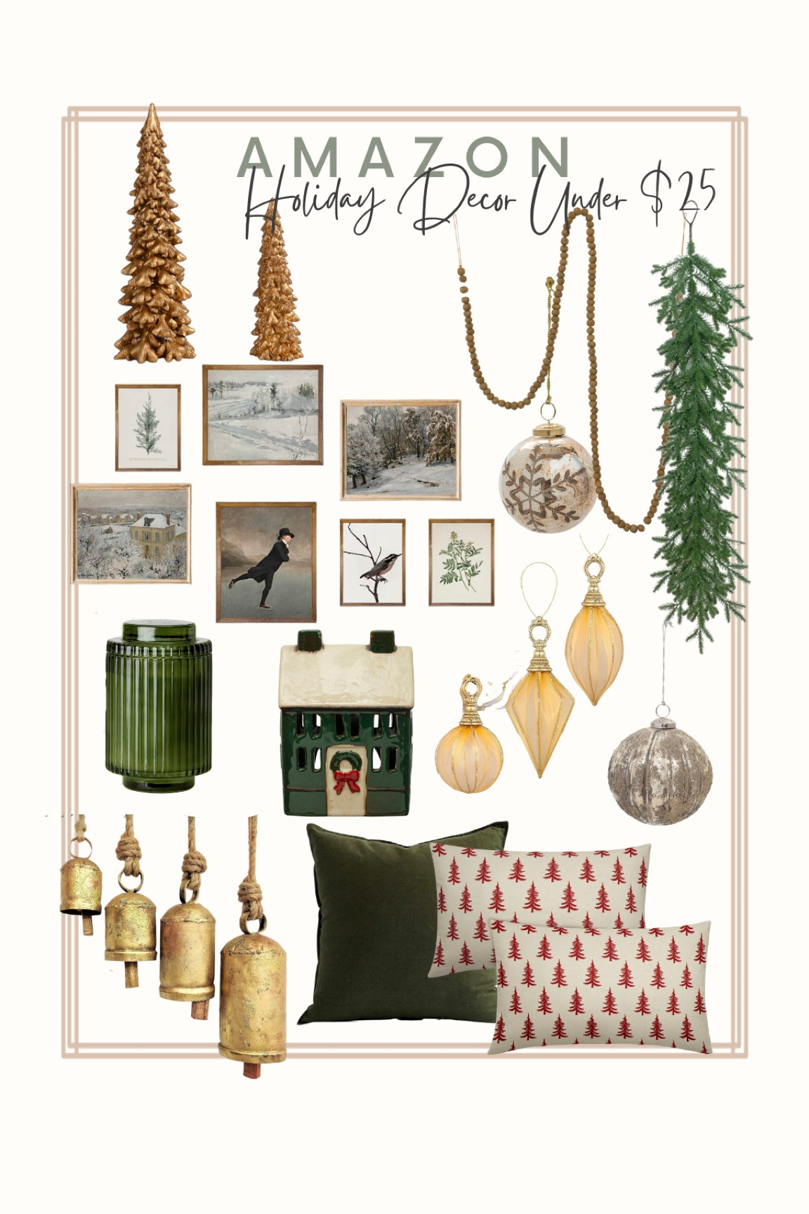 Holiday decor finds under $25

#LTKSeasonal #LTKHoliday #LTKsalealert