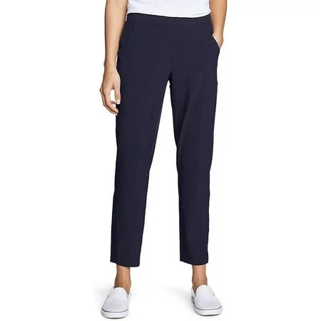 Eddie Bauer Women s Traveler Lightweight Ankle Pants Size: XXL Color: Navy | Walmart (US)
