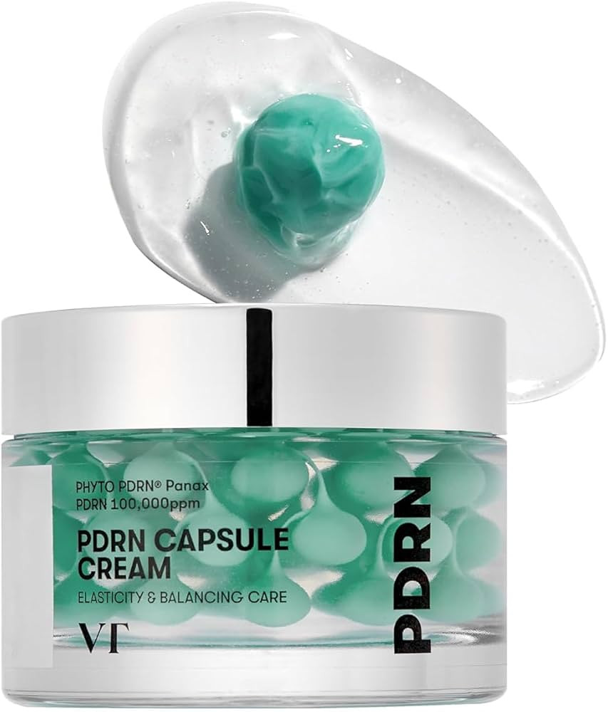 VT COSMETICS PDRN Capsule Cream 100, hidratante facial hidratante con 100,000 ppm de PDRN, ácido... | Amazon (US)