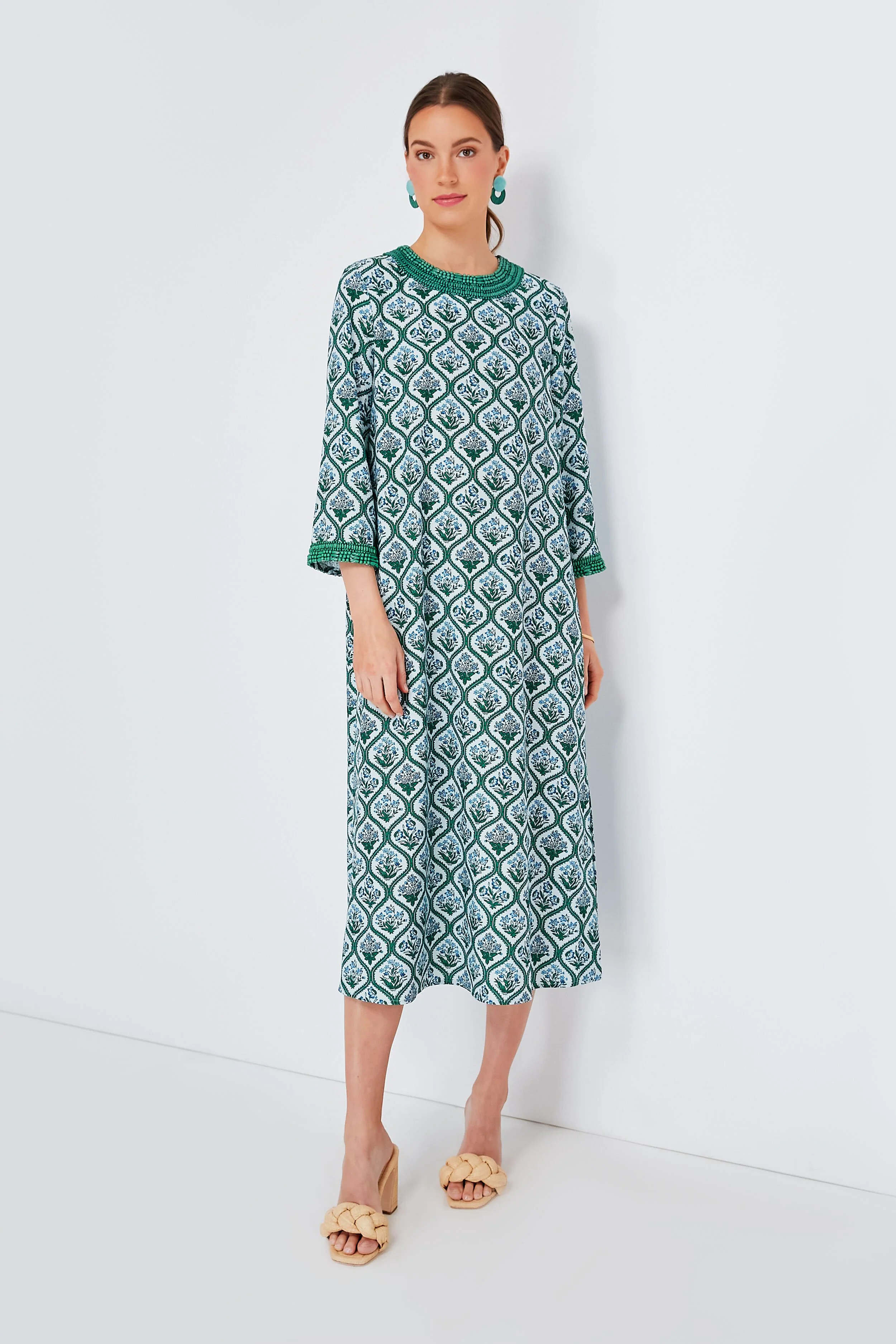 Hyacinth Medallion Beaded Jamie Dress | Tuckernuck (US)