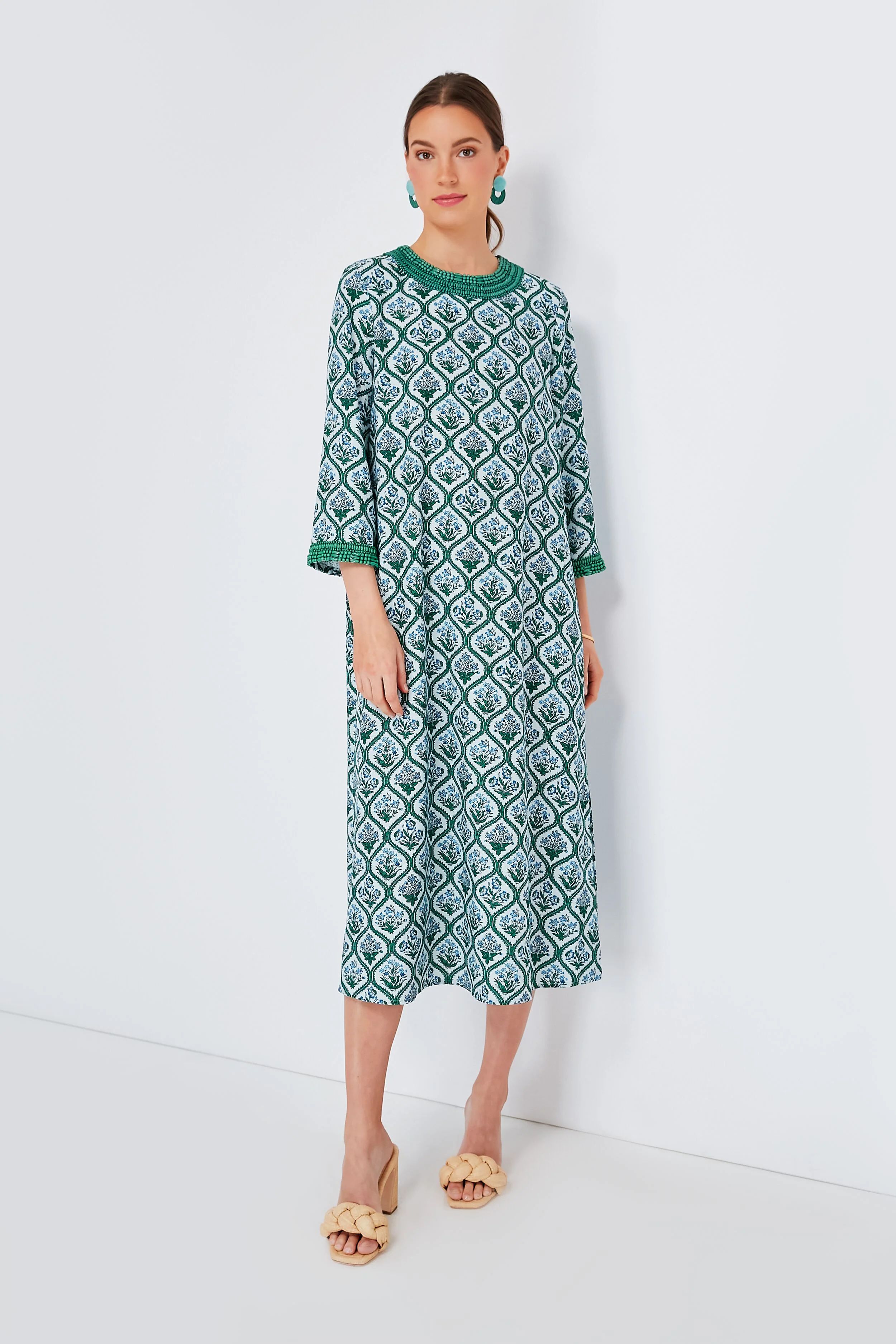Hyacinth Medallion Beaded Jamie Dress | Tuckernuck (US)