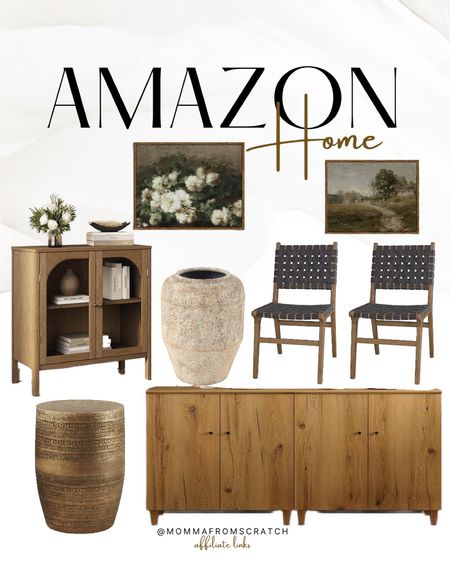 Amazon home decor finds, console tables, chairs, vintage art, framed art, vases. 

#LTKfindsunder100 #LTKstyletip #LTKhome