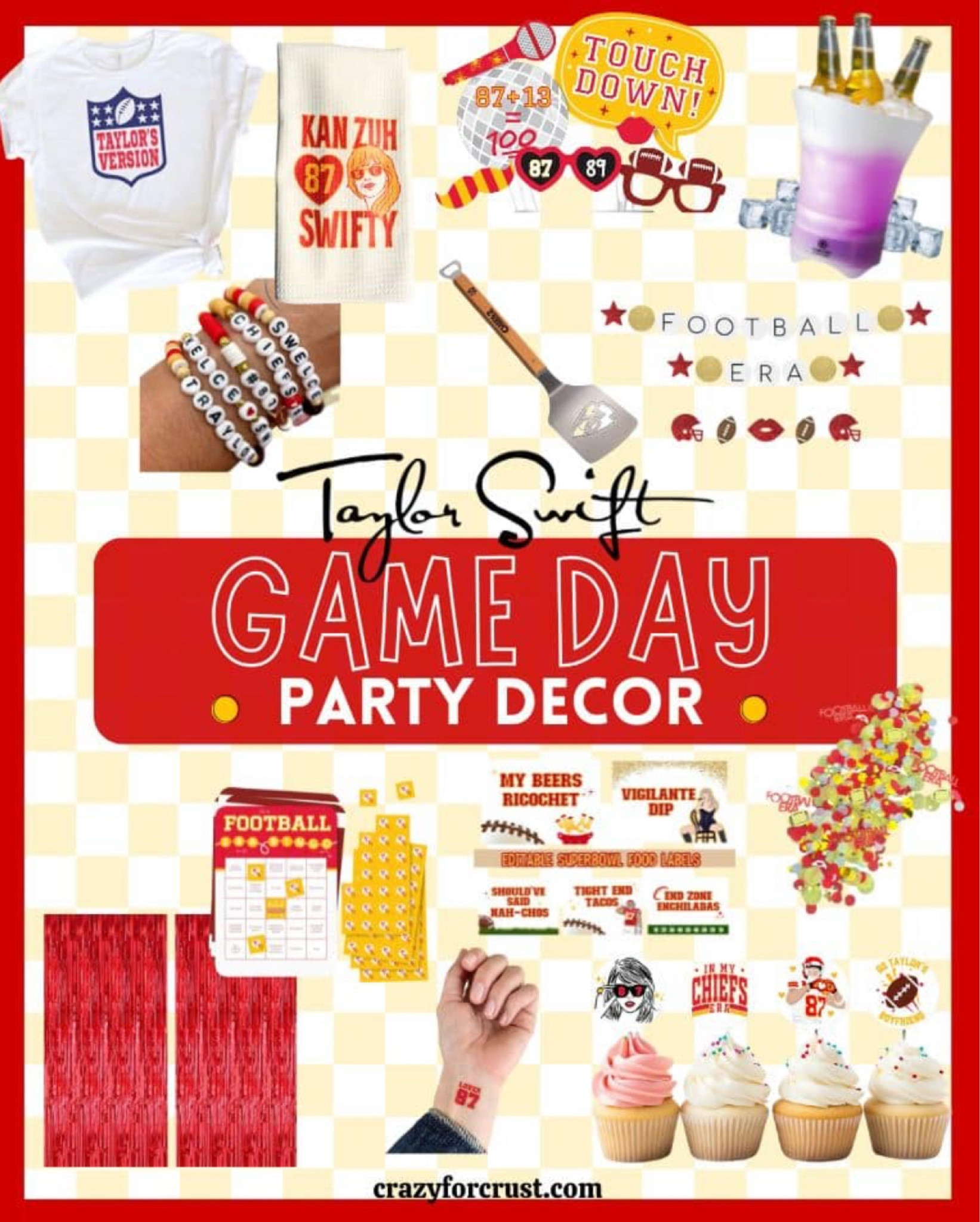 Taylor Swift Football Party Must-Haves!

#LTKGiftGuide #LTKFindsUnder50 #LTKParties