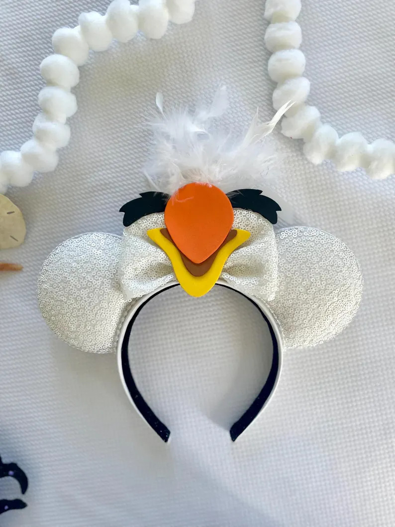Scuttle Mouse Ears: Under the Sea Park Headband, Little Mermaid Ear - Etsy | Etsy (Global)