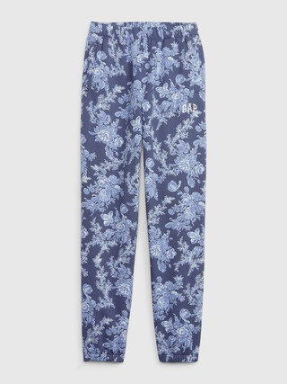 Gap × LoveShackFancy Kids Floral Logo Joggers | Gap (US)