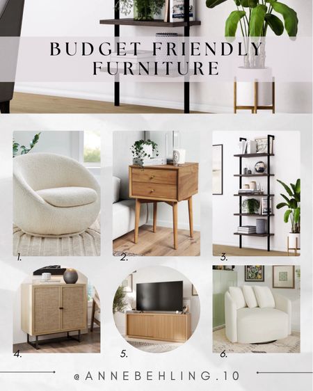 Budget friendly furniture finds, home finds that are budget friendly 

#LTKhome