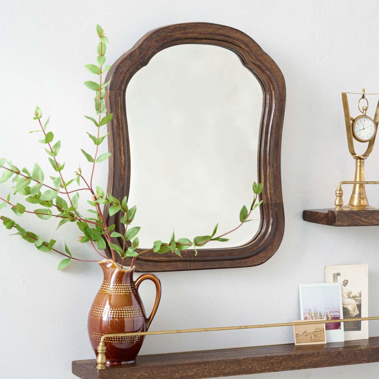 Thomas Wood Framed Accent / Shelf Mirror | Magnolia