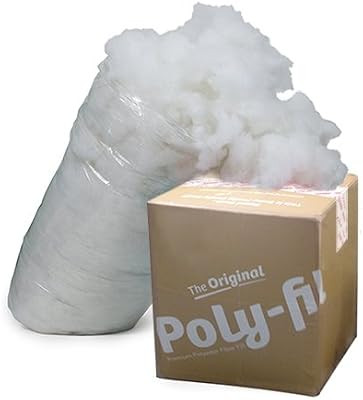 Fairfield the Original Poly-Fil Premium 100% Polyester Fiber Fill Box, 6.5 Pounds, White | Amazon (US)