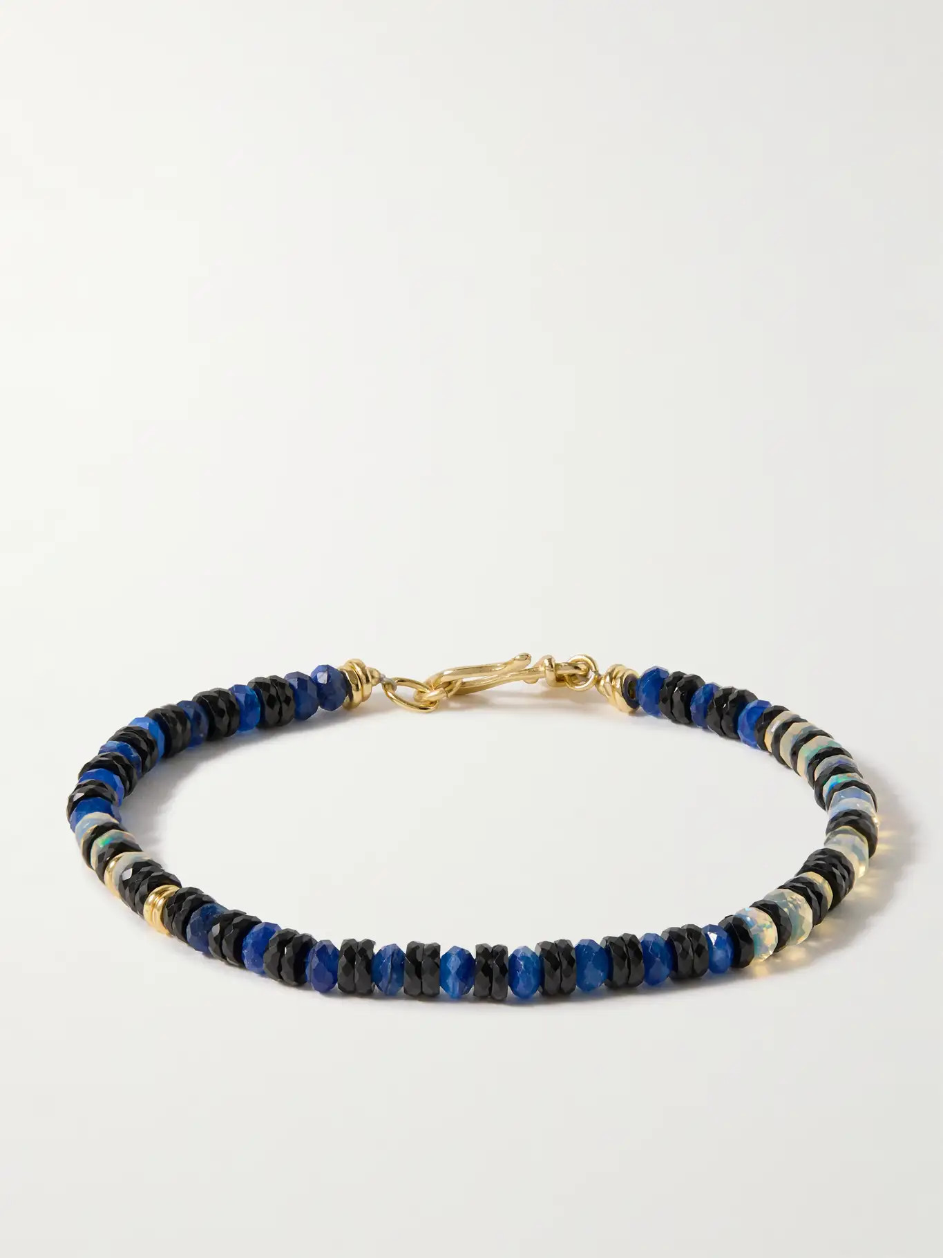 Night Owl Gold-Plated Multi-Stone Beaded Bracelet | Mr Porter (US & CA)