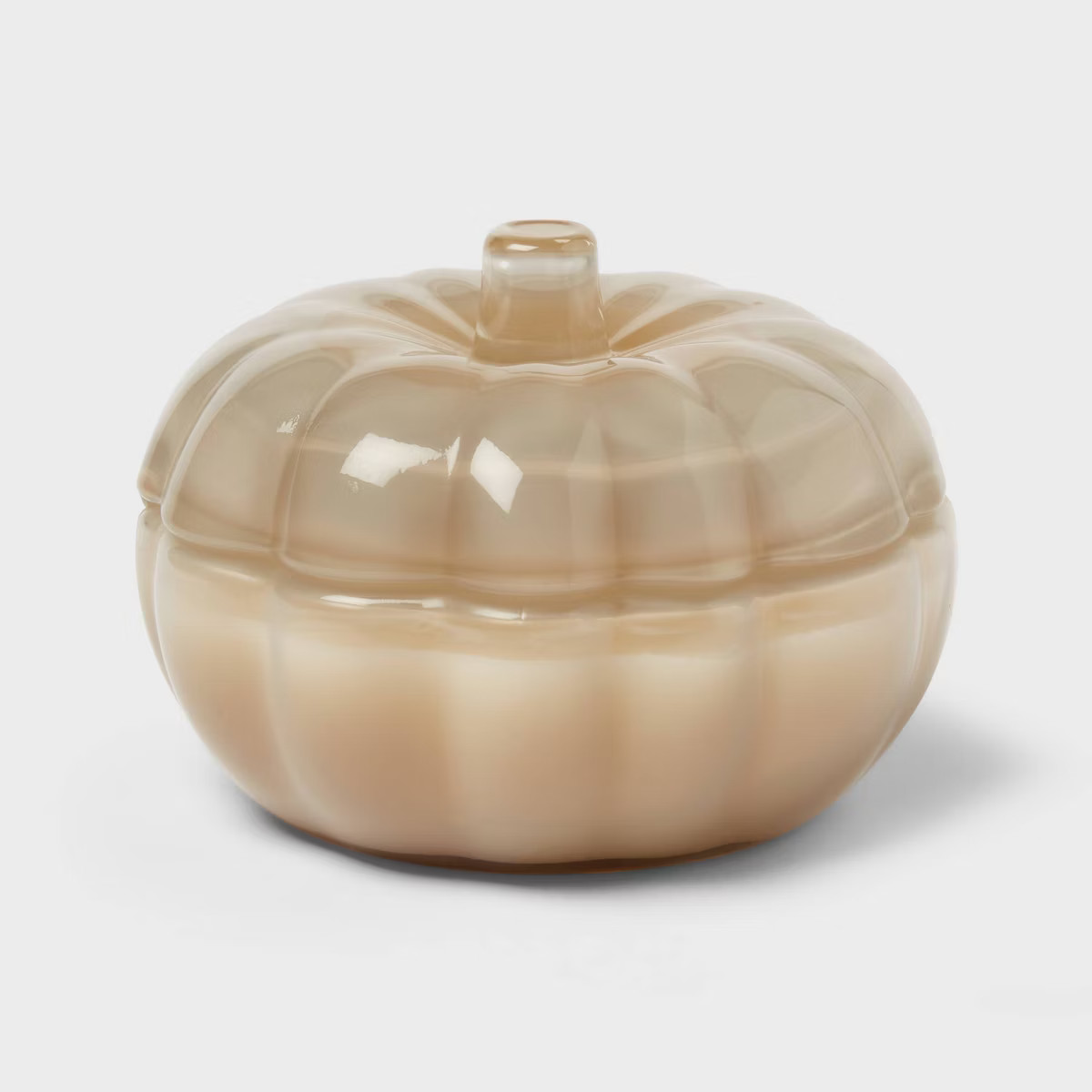 Lidded Glass Pumpkin Jar Candle - Threshold™ | Target