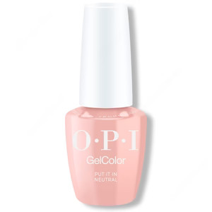 OPI GelColor Intelli-Gel - Put it in Neutral 0.5 oz - #GCT65 - Pink Gel Polish - OPIG-IG-GCT65 - ... | Beyond Polish