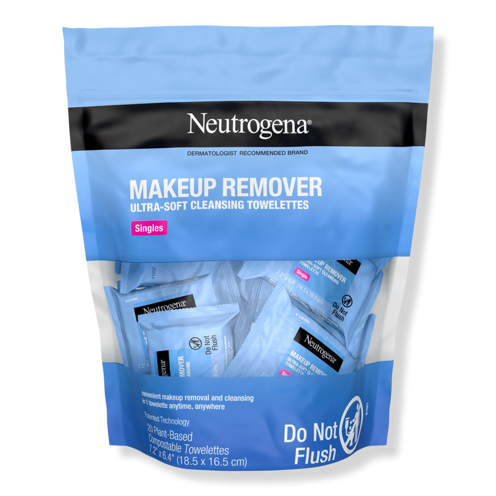 Neutrogena Makeup Remover Cleansing Towelettes - 20 ct (singles) | Ulta
