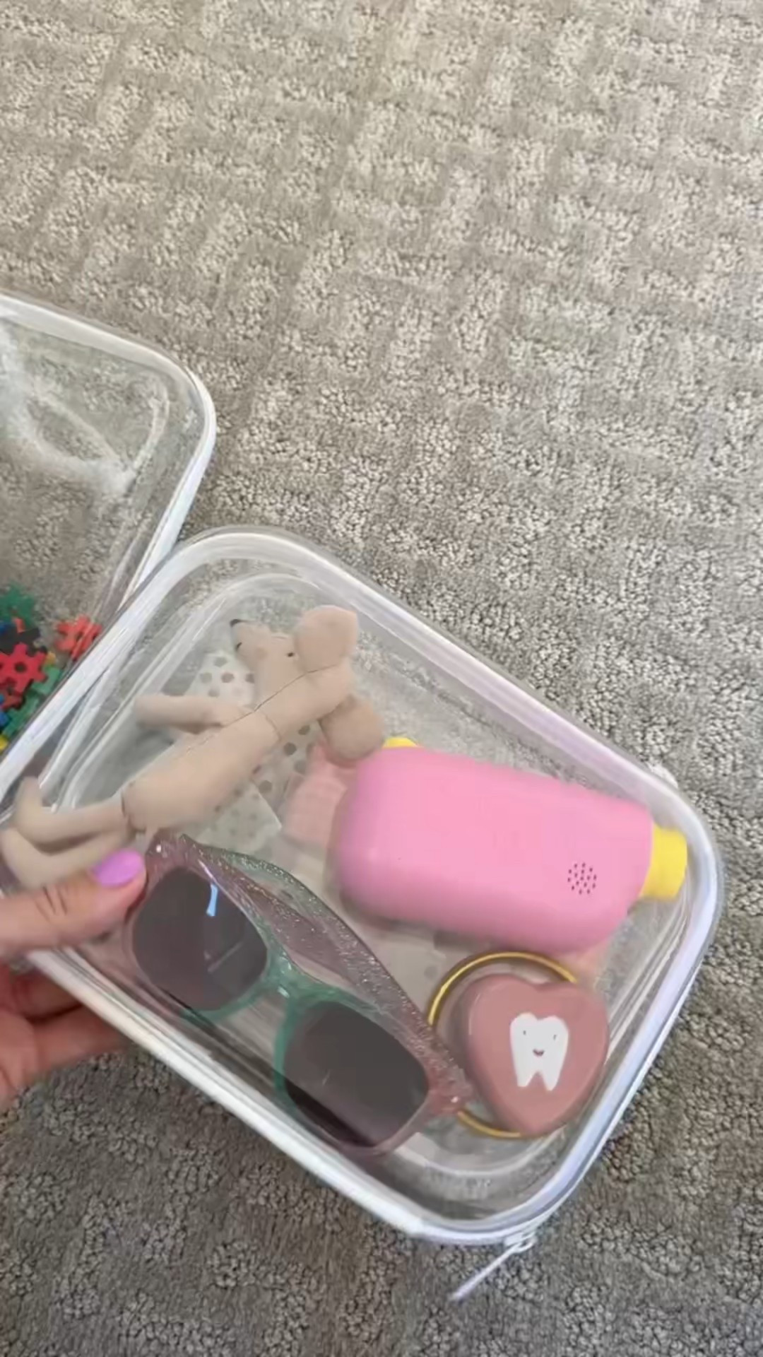 the best clear cases for organizing all the kids toys! we use these for travel and at home!

#LTKHome #LTKmomlife #LTKKids