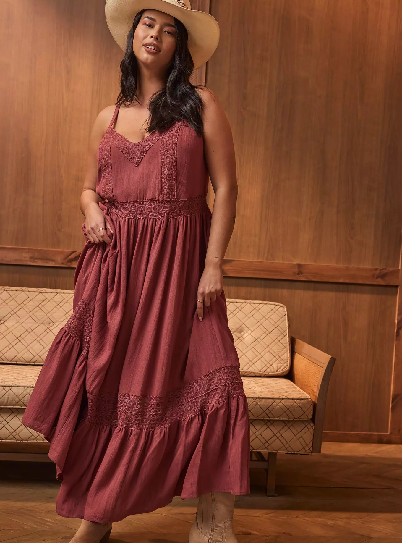 Festi Tiered Maxi Dress | Torrid (US & Canada)