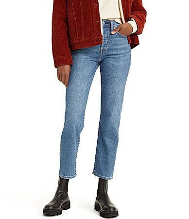 Levi's� Wedgie Fit Straight Leg Ankle Jeans - 31 28 | Dillard's