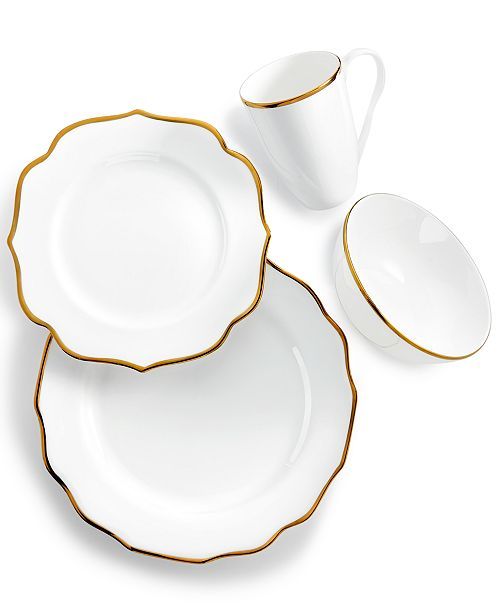 Contempo Luxe 4-Pc. Place Setting | Macys (US)