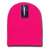 DECKY Short Beanies- Hot Pink | Amazon (US)