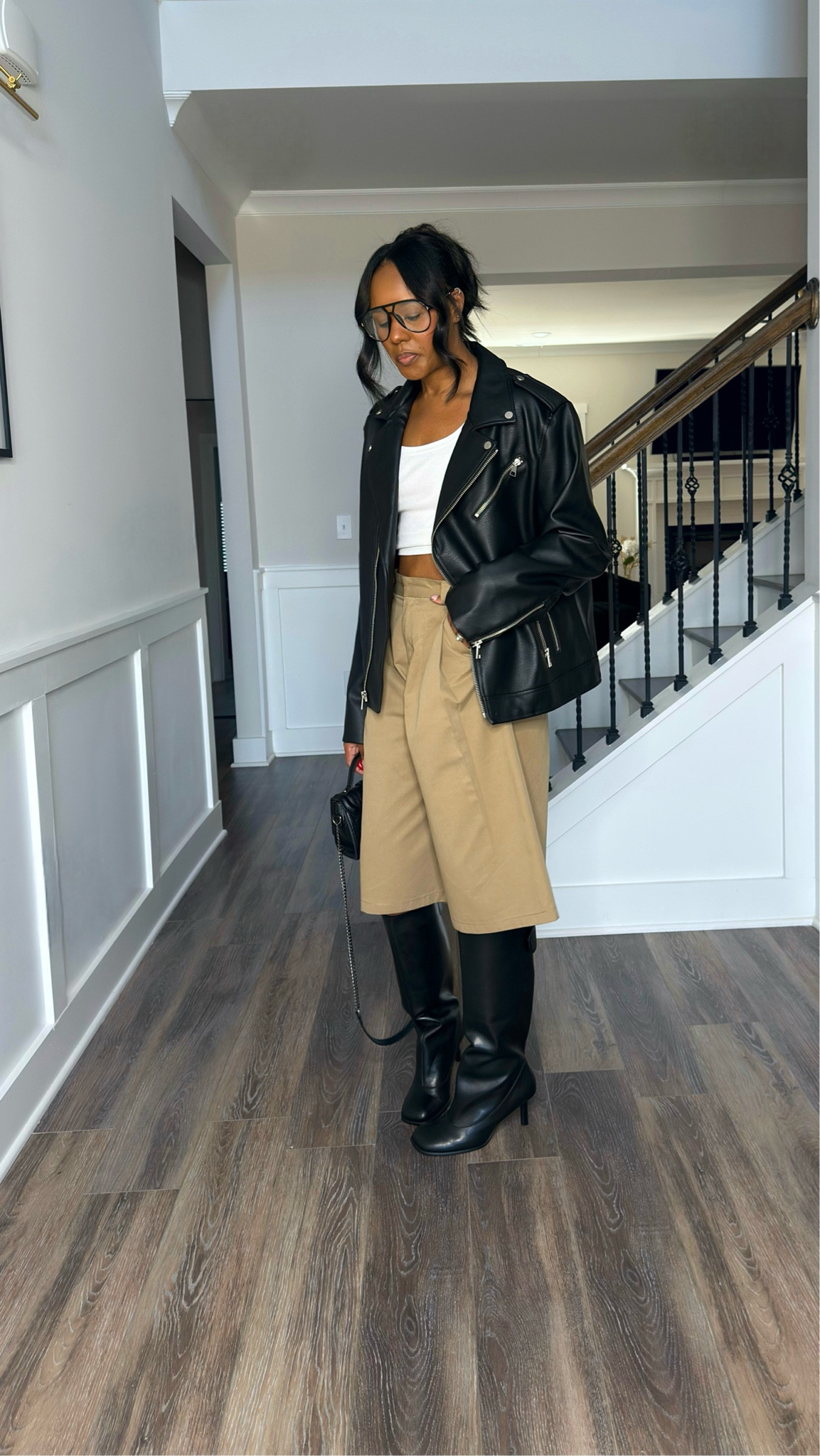 Jorts but make it edgy! 

#LTKootd #LTKFindsUnder100 #LTKSaleAlert