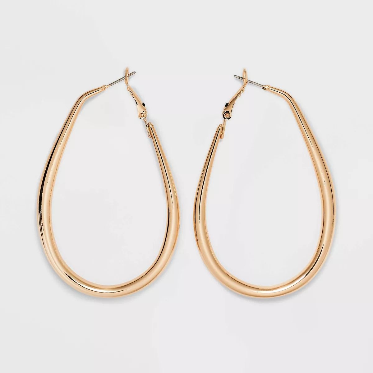 Oval Hoop Earrings - Universal Thread™ | Target