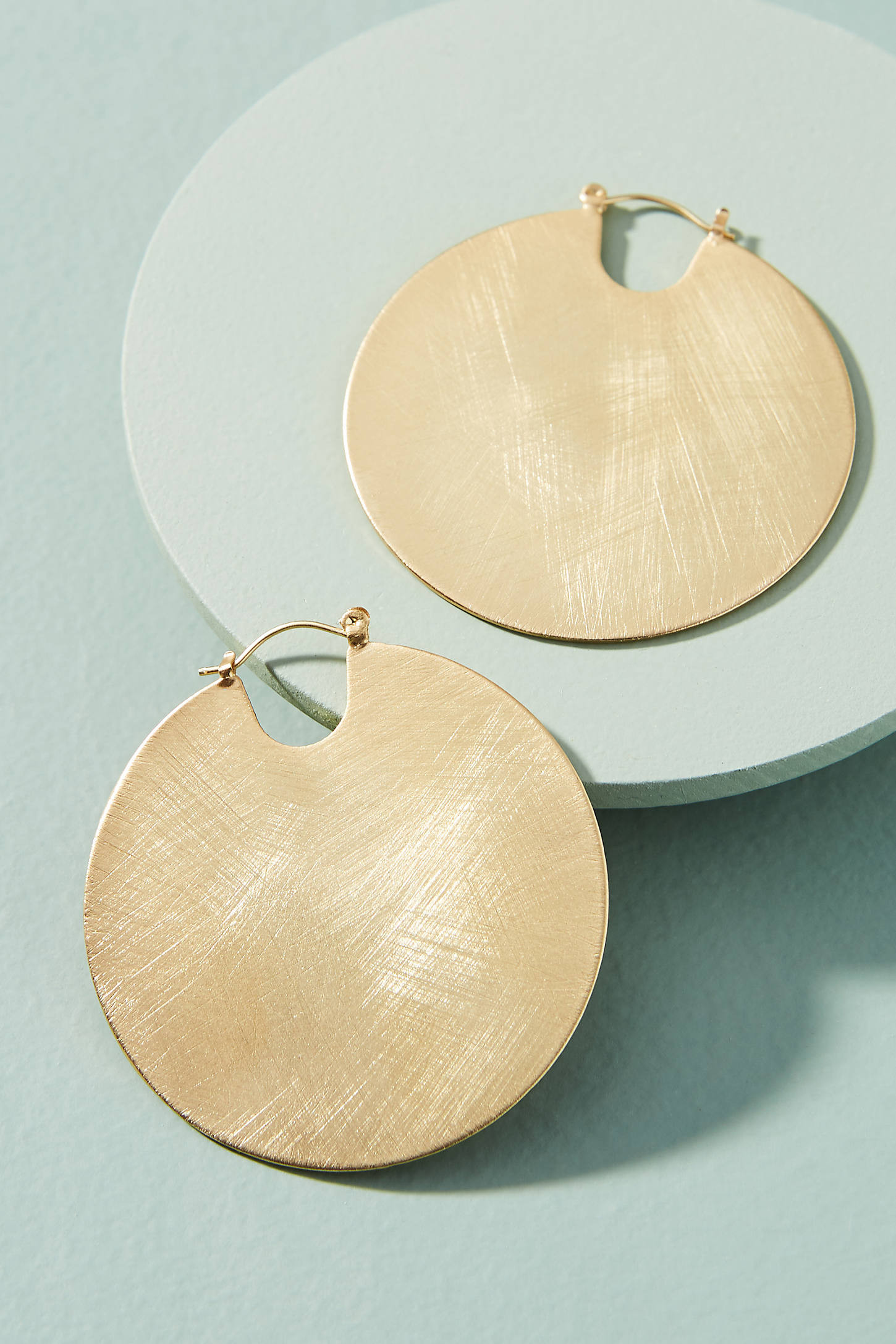 Lunar Hoop Earrings | Anthropologie (US)