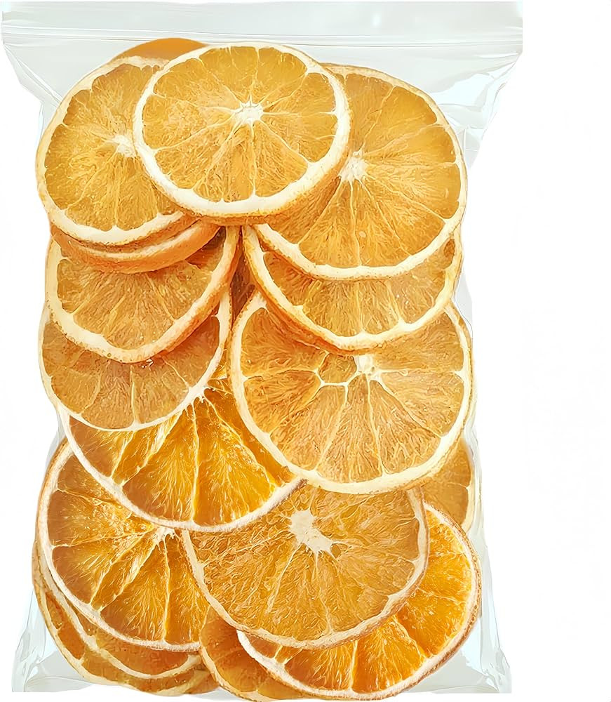 Dried Orange Slices,Approx 60 to 80+ Slices|10.6oz/300g|dehydrated orange slices for crafts, Nave... | Amazon (US)