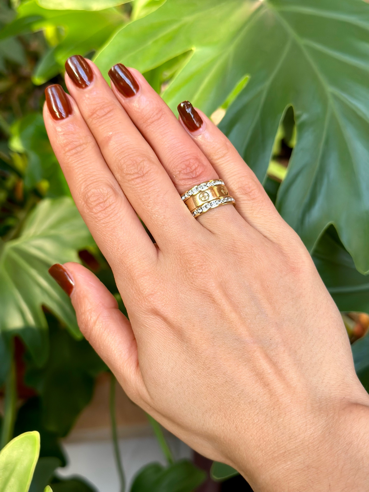 Snacking rings, mine yellow gold, but they have in while and rose gold 
mothers day gift idea rings 

#LTKGiftGuide #LTKFind