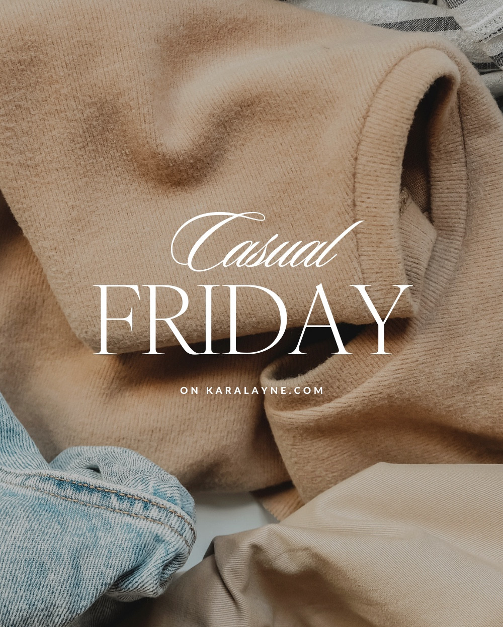One overzealous closet purge, one college kid coming home, and a woman just trying to keep it together. Casual Friday is on KaraLayne.com!



#LTKHome #LTKOver40