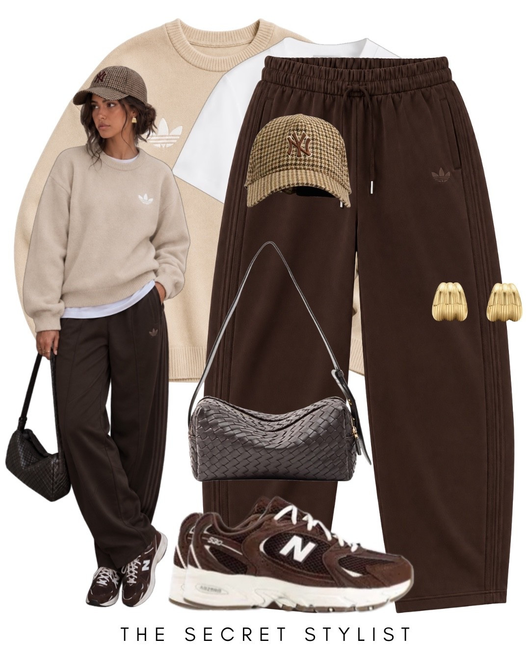 Adidas firebird barrel leg in brown
Brown adidas knit cardigan 
New balance 530
Autumn outfit
Casual autumn style

#LTKuk #LTKeurope #LTKstyletip

#LTKautumn #LTKuk #LTKstyletip