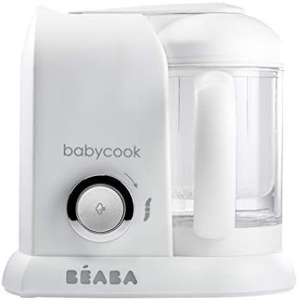 BEABA Babycook Solo 4 in 1 Baby Food Maker, Baby Food Processor, Steam Cook and Blender, Large Capac | Amazon (US)