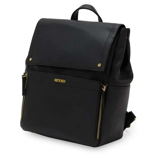 MoDRN Diaper Bag Convertible Backpack, Black | Walmart (US)