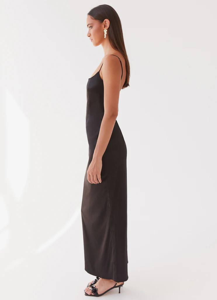 Close To You Maxi Dress - Black | Peppermayo (Global)