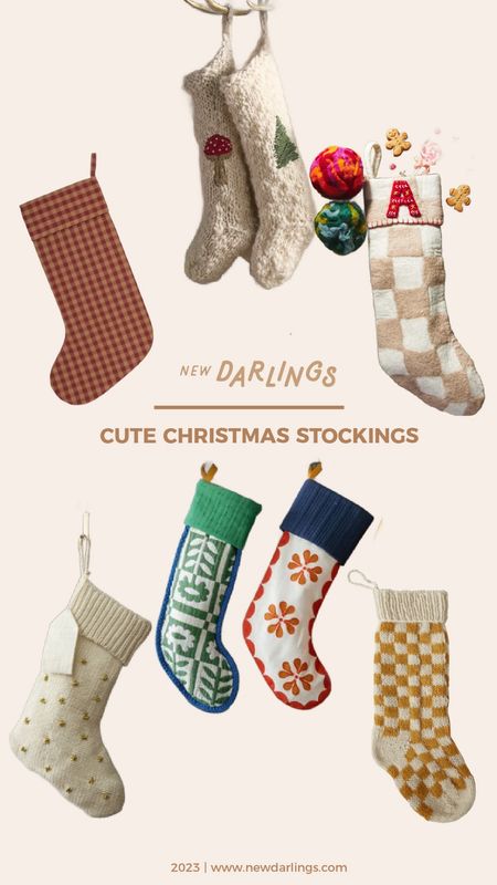 Cute Christmas stockings 

#LTKHoliday #LTKSeasonal #LTKGiftGuide