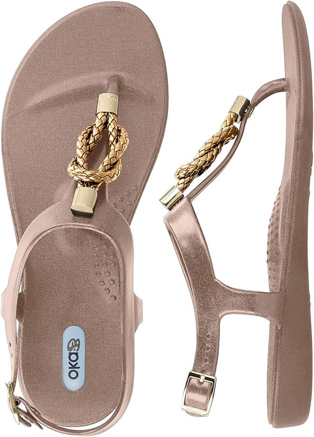 Oka-B Women's Carson Thong Sandal | Amazon (US)