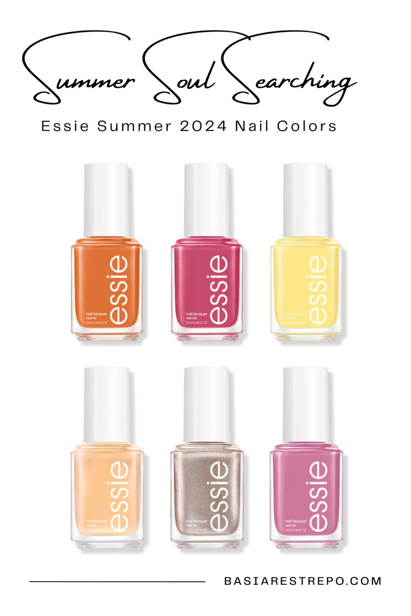 Summer nail colors from Essie! 💅🏼 