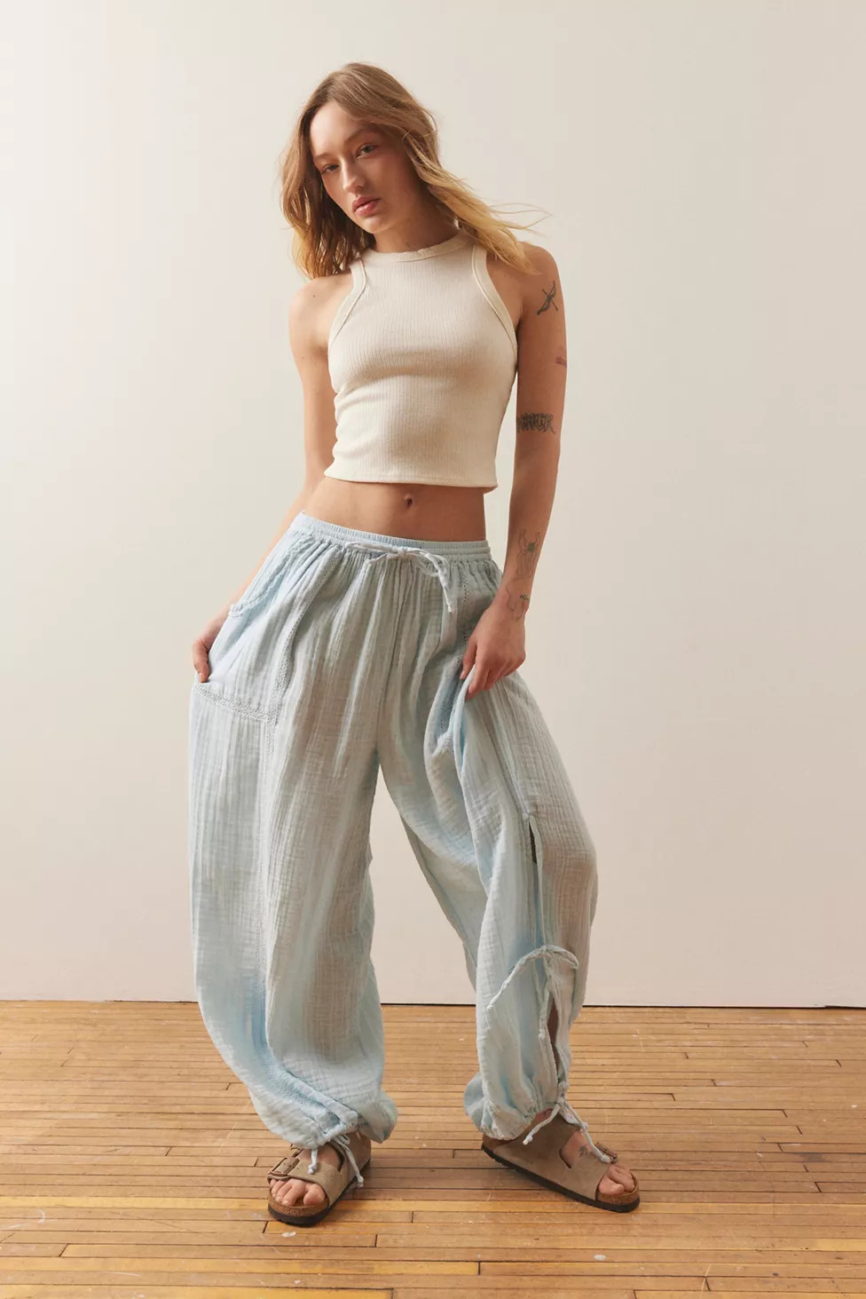 Out From Under Mila Gauze Jogger Pant | Urban Outfitters (US and RoW)