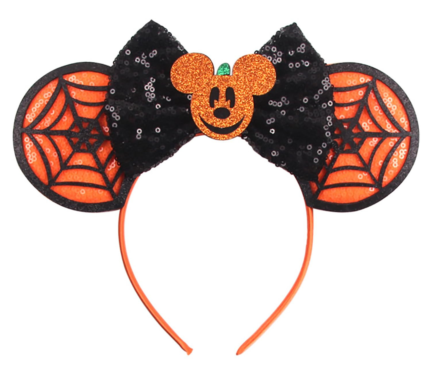 RAZKO Minnie Ears Headband in Halloween-Spider, Rose Gold, Iridescent & Silver Blue Rainbow Mouse... | Amazon (US)