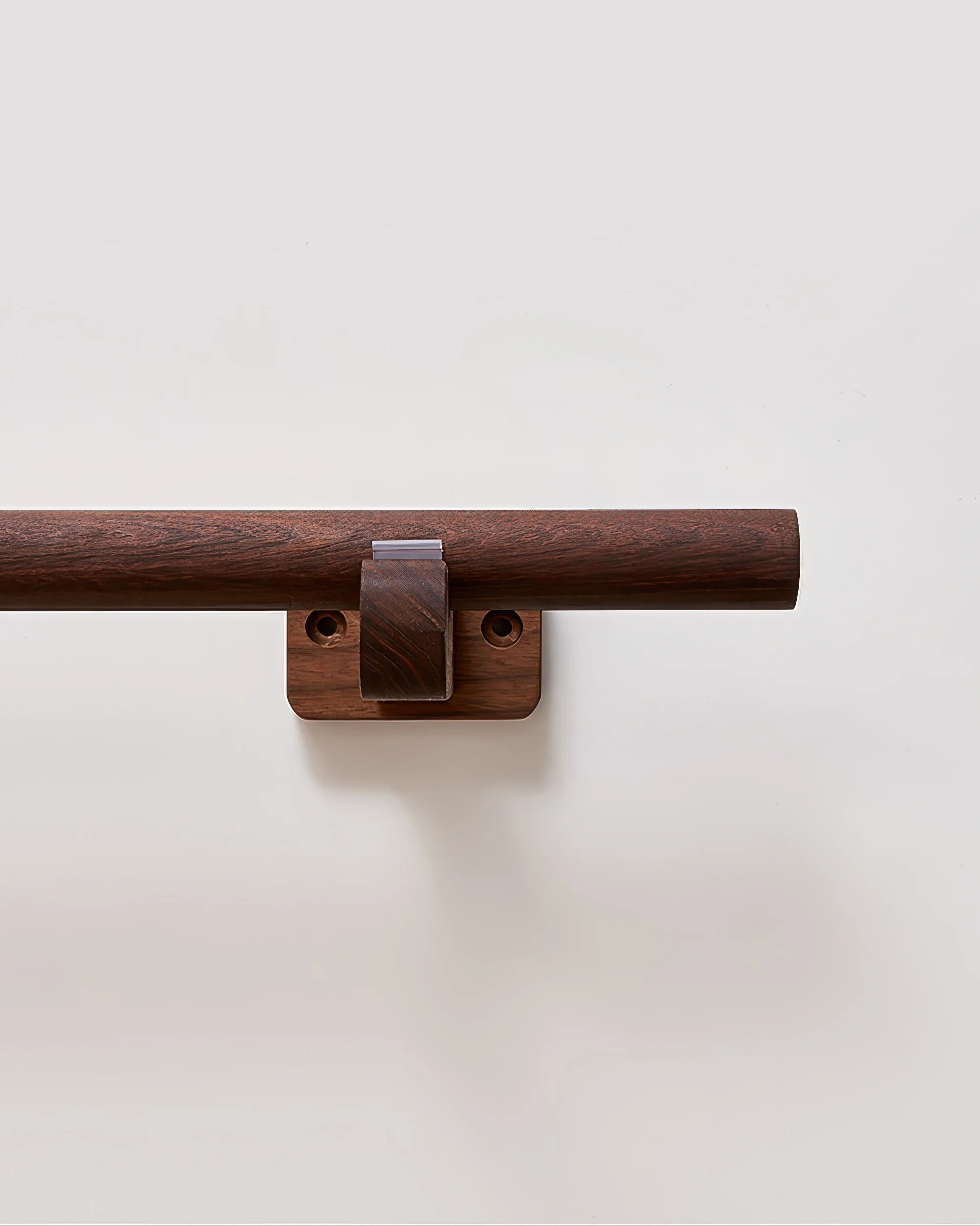 Minimal Wooden Curtain Rod | TheHues