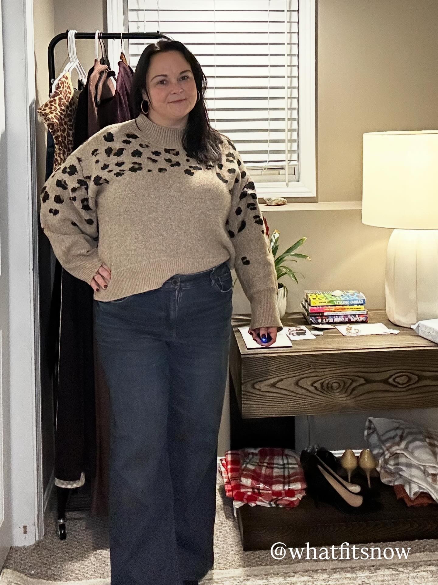 Fall Outfit Formula 🍂
One of my most-worn looks this season — cozy neutrals, a statement cardigan, wide-leg jeans, and the everyday pieces I reach for every week. Linked everything below ↓

fall outfit
fall outfit ideas
midsize fashion
teacher mom style
wide leg jeans outfit
leopard cardigan outfit
neutral fall style
comfy fall outfit
everyday outfits
ltk fall style
fall outfit formula
fall uniform

#LTKMidsize #LTKmomlife #LTKootd