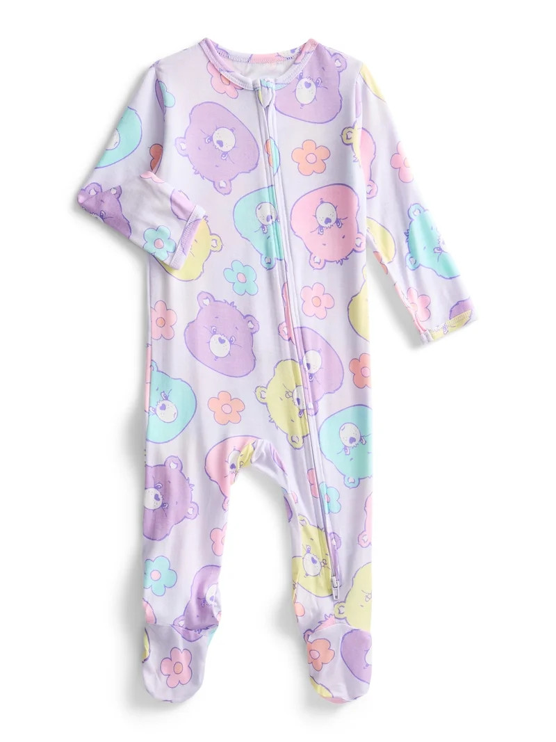 Character Baby Boys or Girls Cozy and Comfortable Viscose Two-Way Zip Footed Sleep 'N Play One-Pi... | Walmart (US)