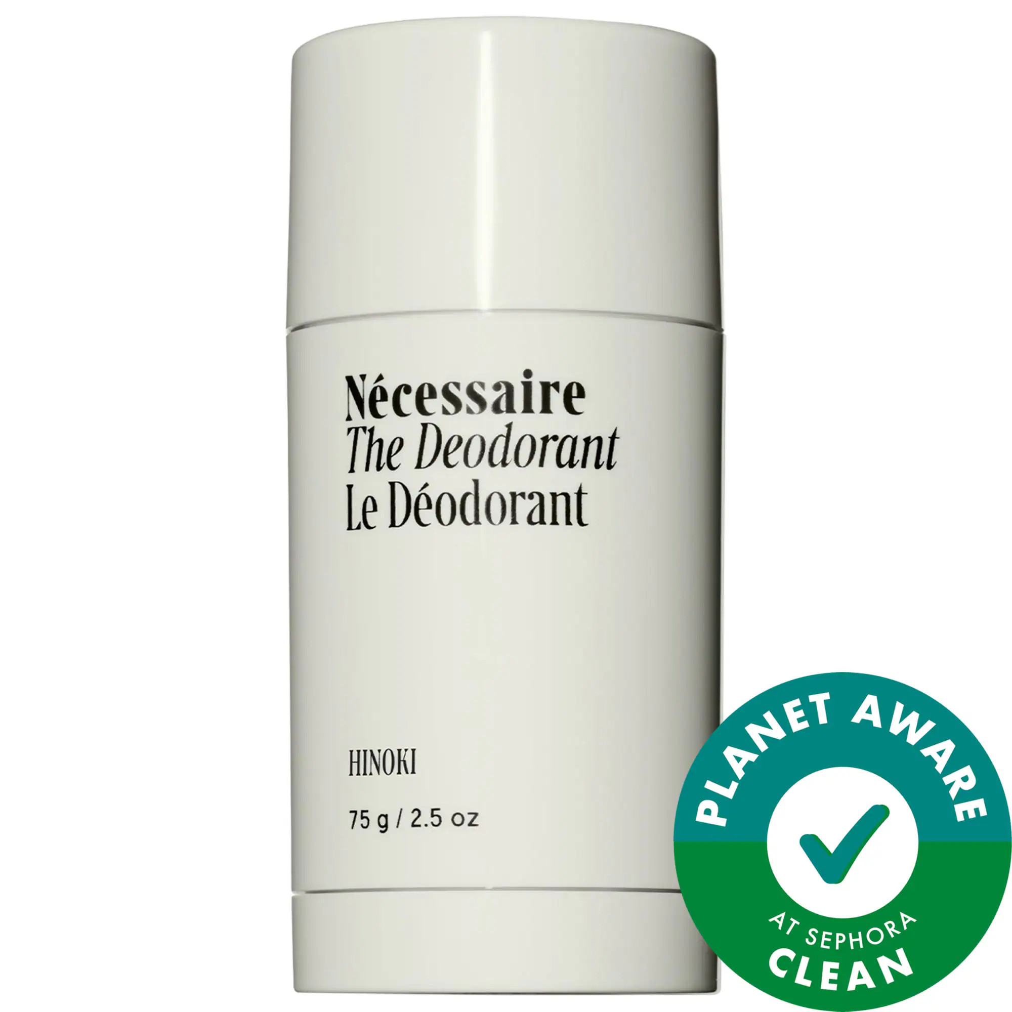 Nécessaire Hinoki Deodorant - Aluminum-Free Extra-Strength Mandelic Acid Deodorant 2.5 oz/73.9 mL | Sephora (US)