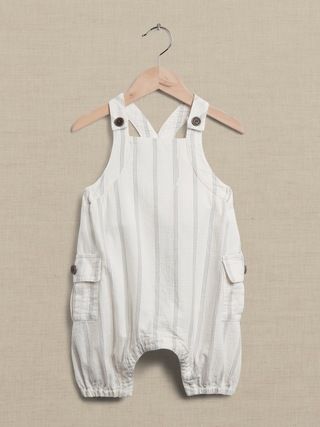 Baby Organic Cotton Bubble Romper | Banana Republic (US)