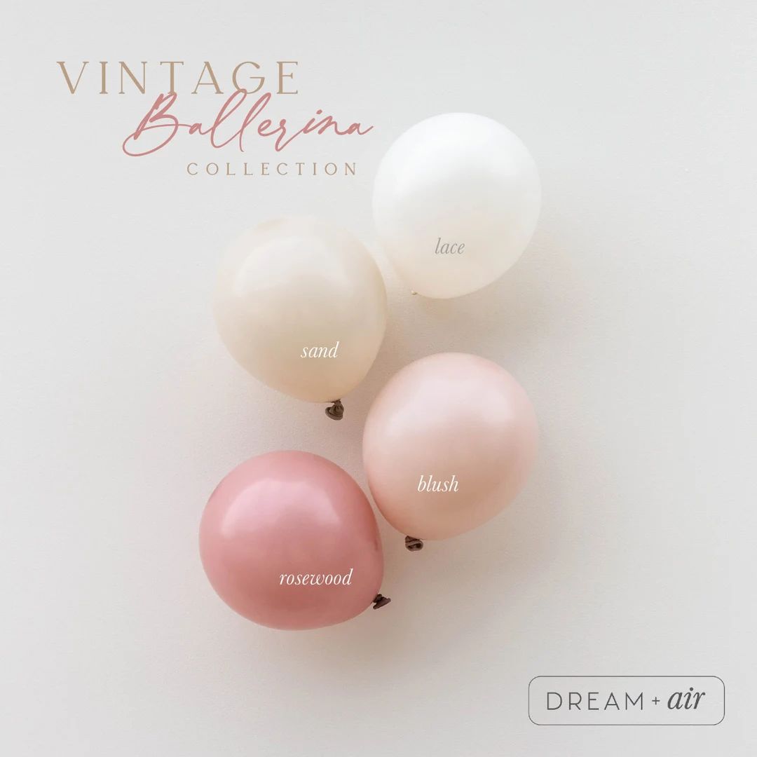 Neutral Blush Pink Boho DIY Balloon Garland Arch Kit White, Beige, Bridal Shower Bachelorette Par... | Etsy (US)