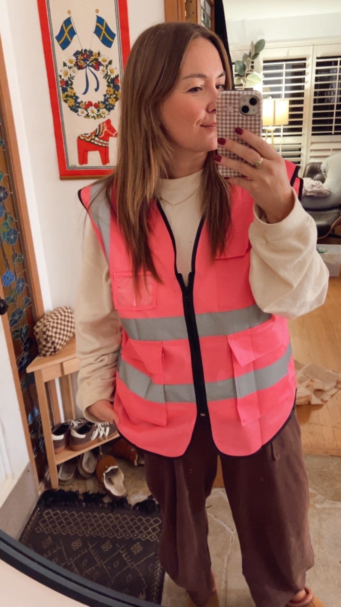 Not exactly fashion forward but now that we’ve hit the 5pm darkness needed to get a safety vest ($8!) to make sure everyone can clearly see me on my evening walk! 

#LTKMidsize #LTKSeasonal #LTKActive